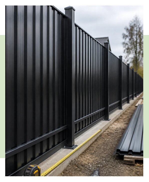 Металлический забор цена за метр в Рыбинске по цене от 5568 р. | ЗаборЭксеперт-Рбн